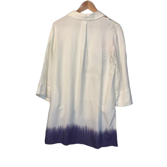 MAEVE | Anthropologie Watercolors Floral tunic - Picture 8 of 9